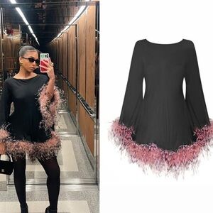 Agent Provacateur Doris Feather Dress